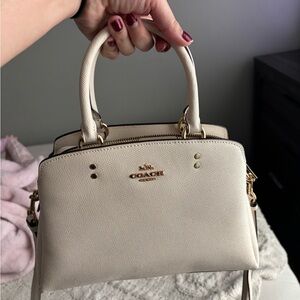 Coach Ivory Satchel Bag